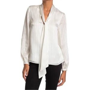 Ted Baker White Silk Blouse